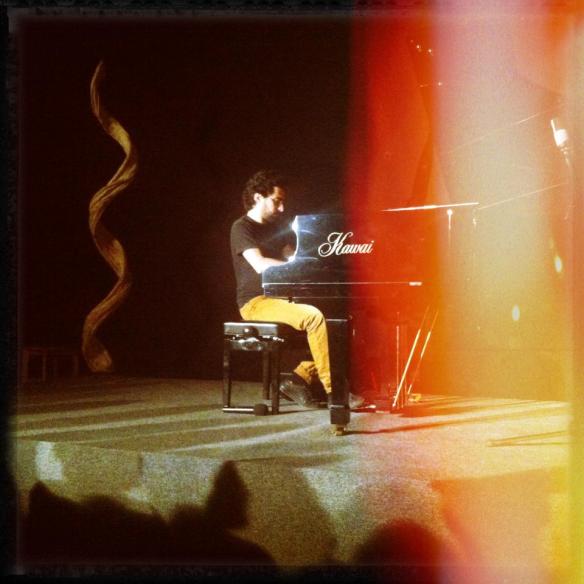 Captured by @Marzypantz "Tarek was very calm. His hands were all over the piano." Ali Shami